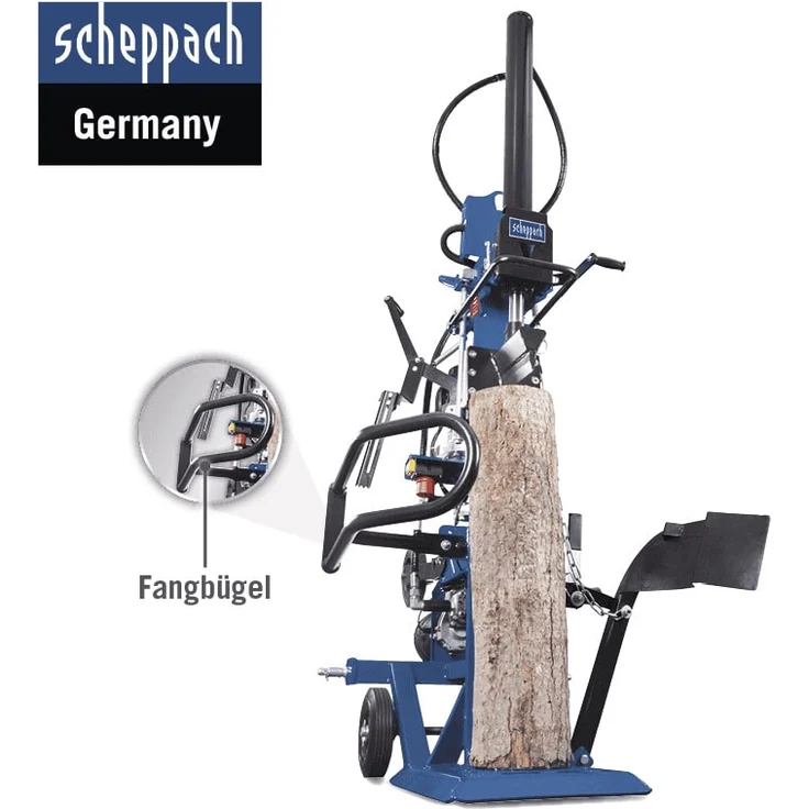 Scheppach Holzspalter HL3000GM Meterholzspalter Hydraulikspalter - 30t Spaltkraft | 400V | 5500W | Zapfwellenantrieb | max. Stammhöhe 1100mm – Bild 4