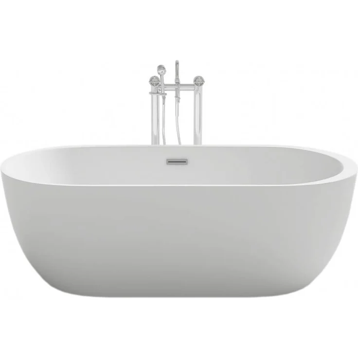 HOME DELUXE Freistehende Badewanne CODO - Weiß – Bild 4