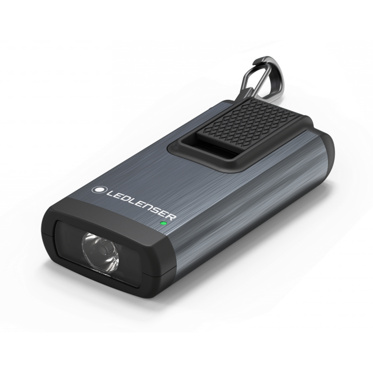 Ledlenser K6R wiederaufladbare Mini Taschenlampe grau schwarz