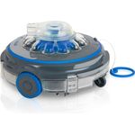 Gre Akku Reinigungsroboter, 4 l Fangkorb 300 min Laufzeit Kartuschenfilter 18,5 cm Höhe Kunststoff 4,7 m³/h Absaugleistung, für Pools bis 50 m² kabellos