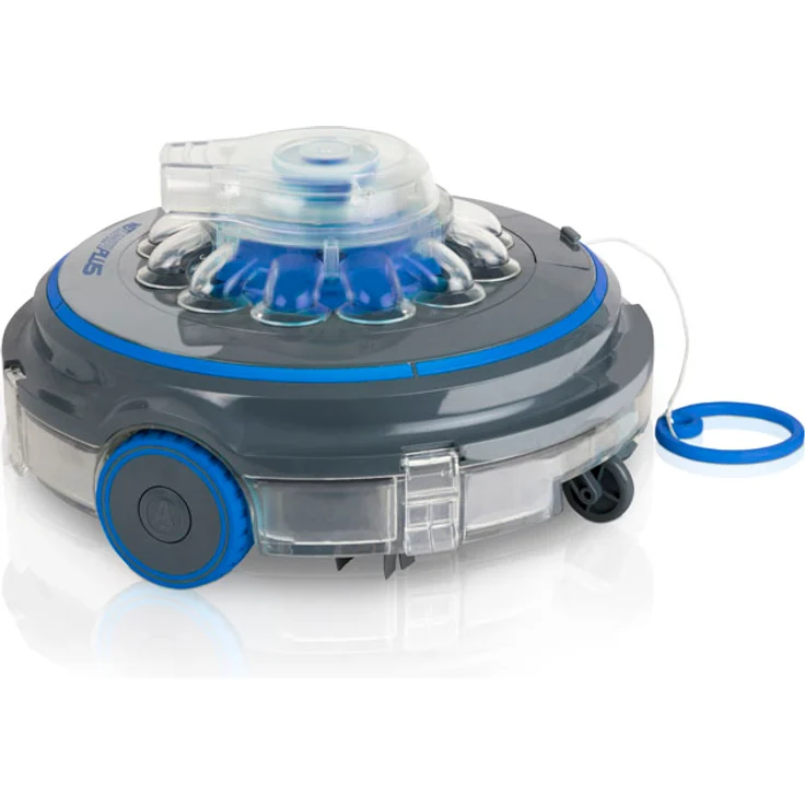 Gre Akku Reinigungsroboter, 4 l Fangkorb 300 min Laufzeit Kartuschenfilter 18,5 cm Höhe Kunststoff 4,7 m³/h Absaugleistung, für Pools bis 50 m² kabellos – Bild 1