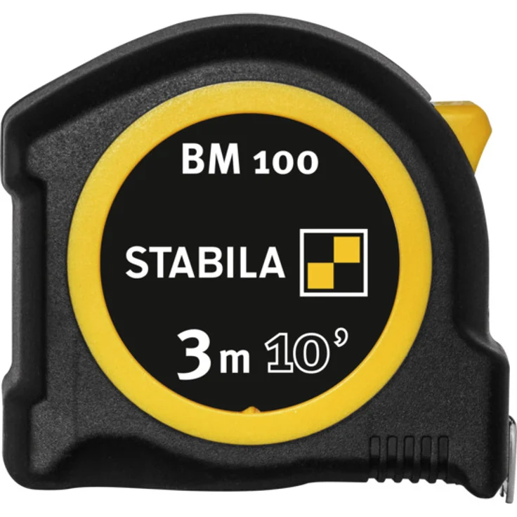 STABILA Taschenbandmaß BM 100, 3 m (10'), cm/inch-Skala – Bild 2