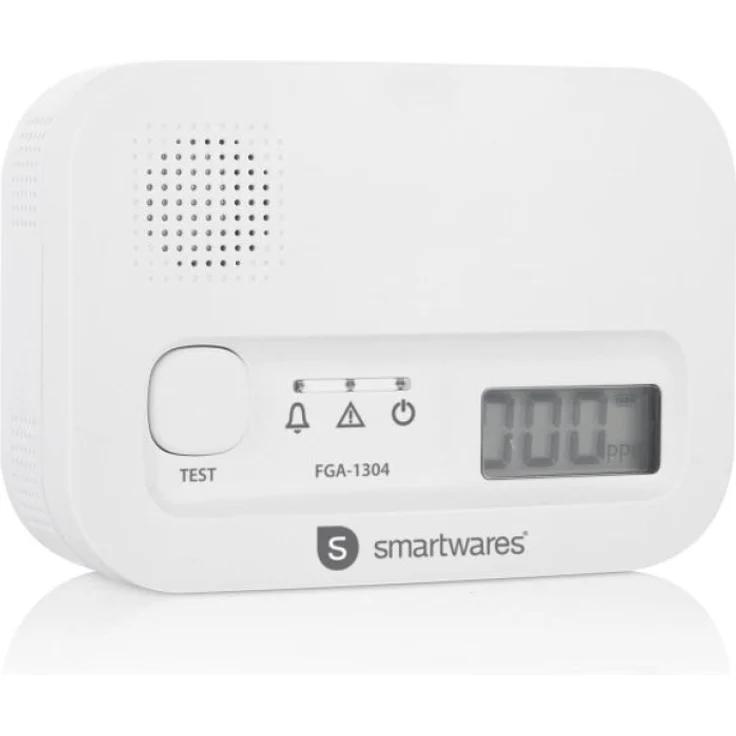 Smartwares FGA-13041 Gasmelder batteriebetrieben detektiert Kohlenmonoxid – Bild 1