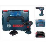 Bosch Professional GSB 18V-55 Professional Akku Schlagbohrschrauber 18 V 55 Nm Brushless + 1x ProCORE Akku 4,0 Ah + L-Boxx - ohne Ladegerät