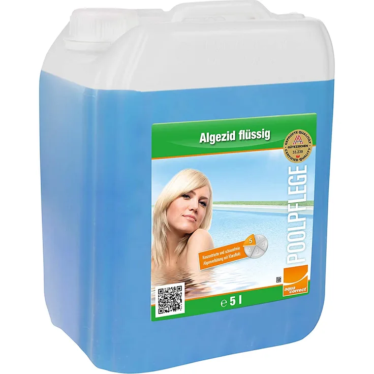 Steinbach Poolpflege Algezid 5 L, Algenverhütung,
