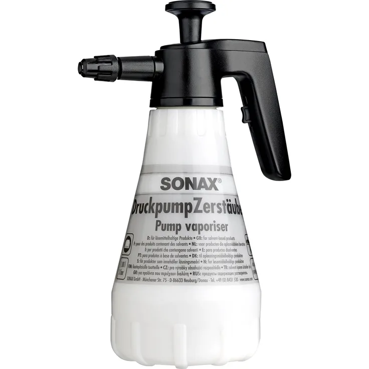 SONAX 04969000 DruckpumpZerstäuber lösemittelbeständig 580 g