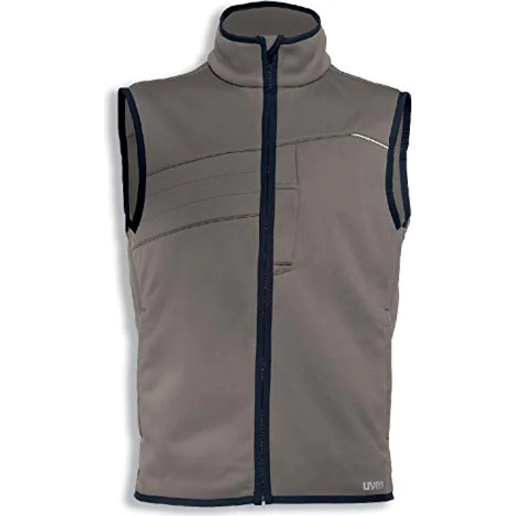UVEX Herren-Weste uvex perfeXXion in braun-kiesel, Regular Fit, Größe XXL – Bild 1
