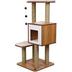 Vesper Kratzbaum V-High Base walnuss