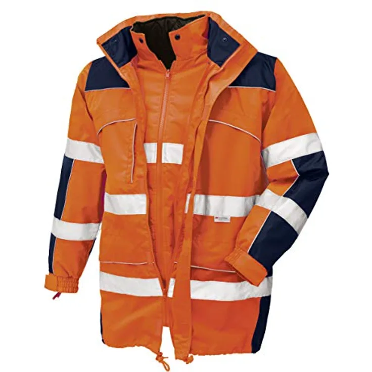 teXXor® Warnschutz-Parka TORONTO leuchtorange/navy Gr. S