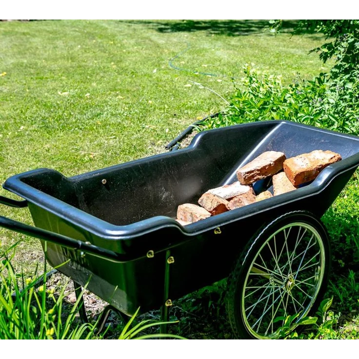 Polar Schubkarre Premium schwarz 165x74 cm – Bild 7