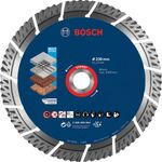 Bosch Expert MultiMaterial Diamanttrennscheiben, 230 x 22,23 x 2,4 x 15 mm
