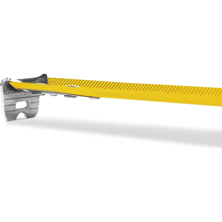 STABILA Taschenbandmaß BM 100, 5 m, Maßband mit metrischer Skala, bruchsicheres ABS-Gehäuse, beweglicher Anfangshaken, Gürtel-Clip, MID-Genauigkeit – Bild 5