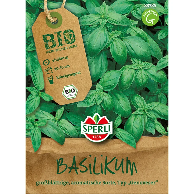 BIO-Kräuter BIO Basilikum