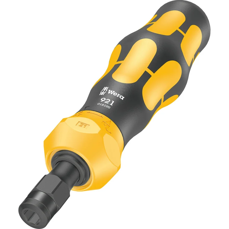 Wera Kraftform Kompakt 900 Set 1 Schlagschraubendreher 19 teilig 05018110001 1/4" Außensechskantantrieb Wechselklingen-Schraubendrehersatz – Bild 2