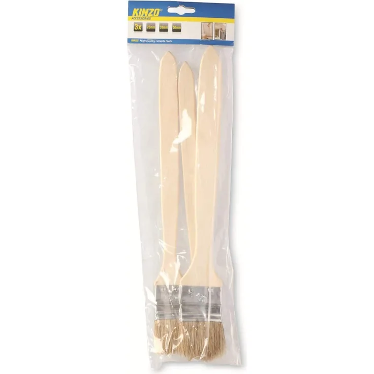 Kinzo Pinsel-Set, 3 Stück