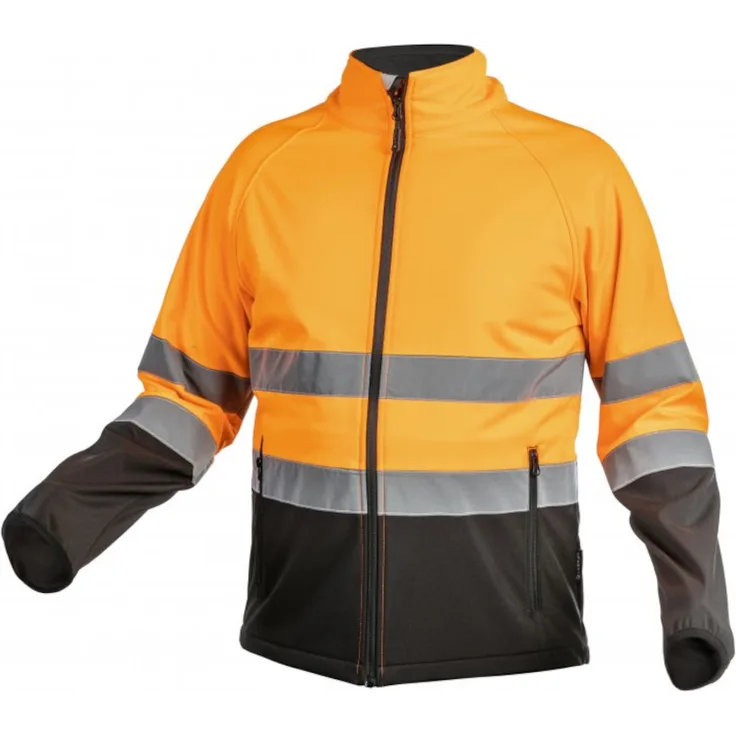 Högert Softshell Warnschutzjacke "Exter" Klasse 2 Orange S