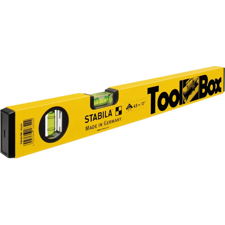 STABILA Wasserwaage TOOLBOX, 43 cm