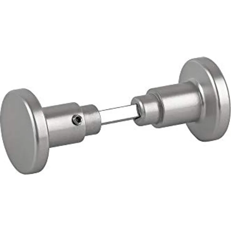 Aluminium Türgriff Zimmertürknopf Knopfdrücker silber farbig