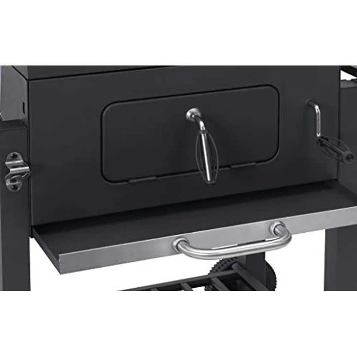 Tepro Holzkohlegrillwagen Toronto Click Holzkohlegrill, Anthrazit-Edelstahl, 104 x 100 x 67 cm, Grillfläche 55 x 41,5 cm – Bild 7
