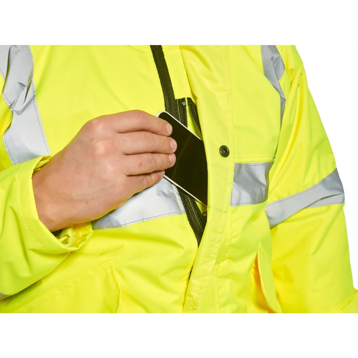 Portwest Warnschutz Pilotenjacke mit -40°C Kälteschutz Gelb 5XL – Bild 6