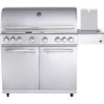 Allgrill Top-Line Modular CHEF XL Gasgrill 6 Brenner/Seitenkocher/Backburner Grundmodell Grill Chef XL