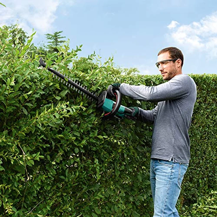 Bosch Home and Garden AHS 50-20 LI Akku-Heckenschere (ohne Akkupack, 18 Volt System, Schnittlänge 50cm, Messerabstand 20mm, im Karton) – Bild 7