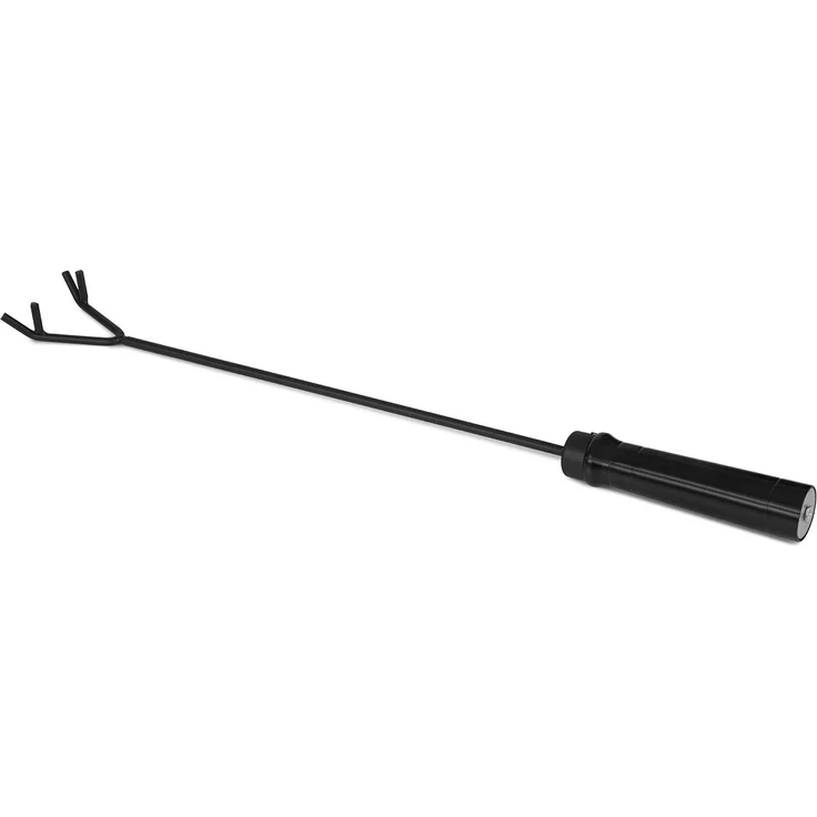Catania 2-in-1-Feuerschale Ø80cm Funkenschutz Ø70cm Grill Stahl antik Schwarz – Bild 7
