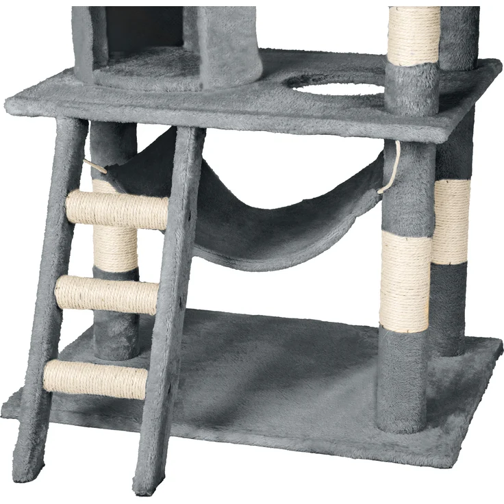 tectake Kratzbaum Stokeley 141cm - grau – Bild 10