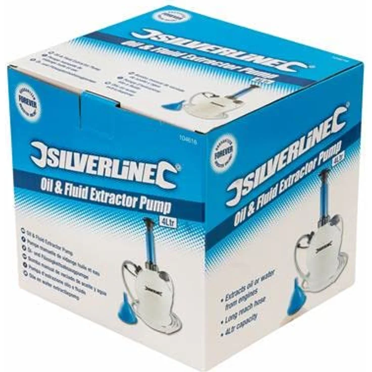 Silverline Öl- und Flüssigkeitsabsaugpumpe, 4 l – Bild 3