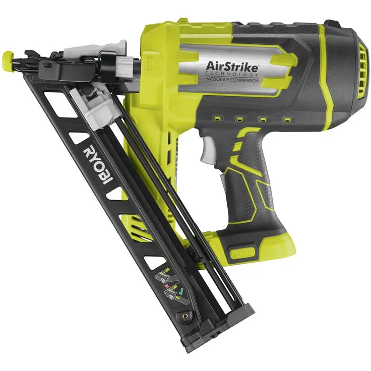 Ryobi ONE+ Akku-Nagler R15GN18-0, 18Volt, grün/schwarz, ohne Akku und Ladegerät