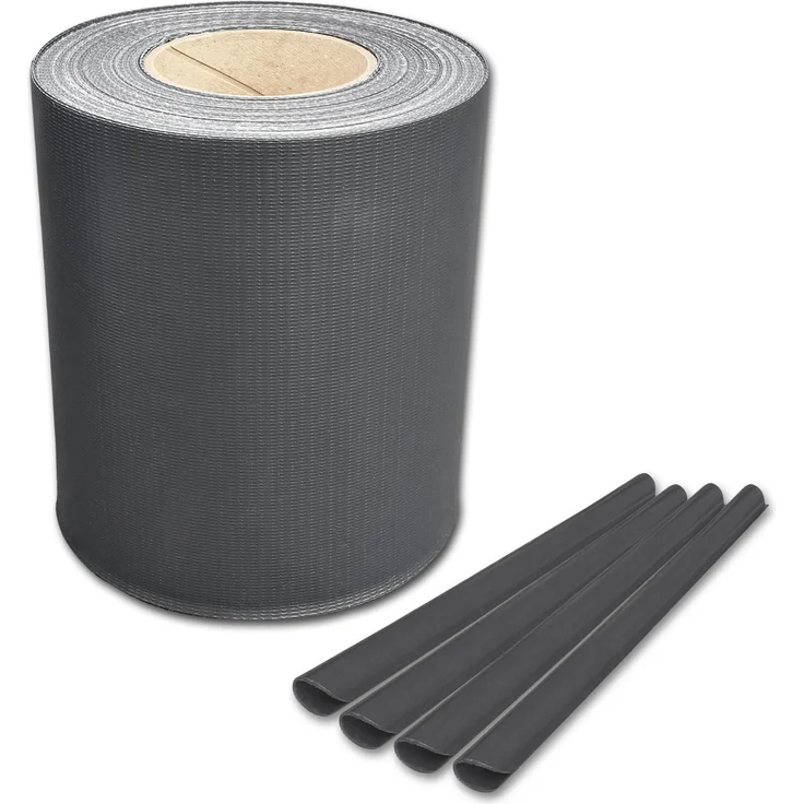 ALLEGRA 1 Rolle Sichtschutzstreifen 19 cm x 50 m RAL 7016, Anthrazitgrau – Bild 1