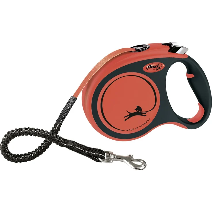 Flexi Leine XTREME L, GURT 5 m schwarz/orange – Bild 1