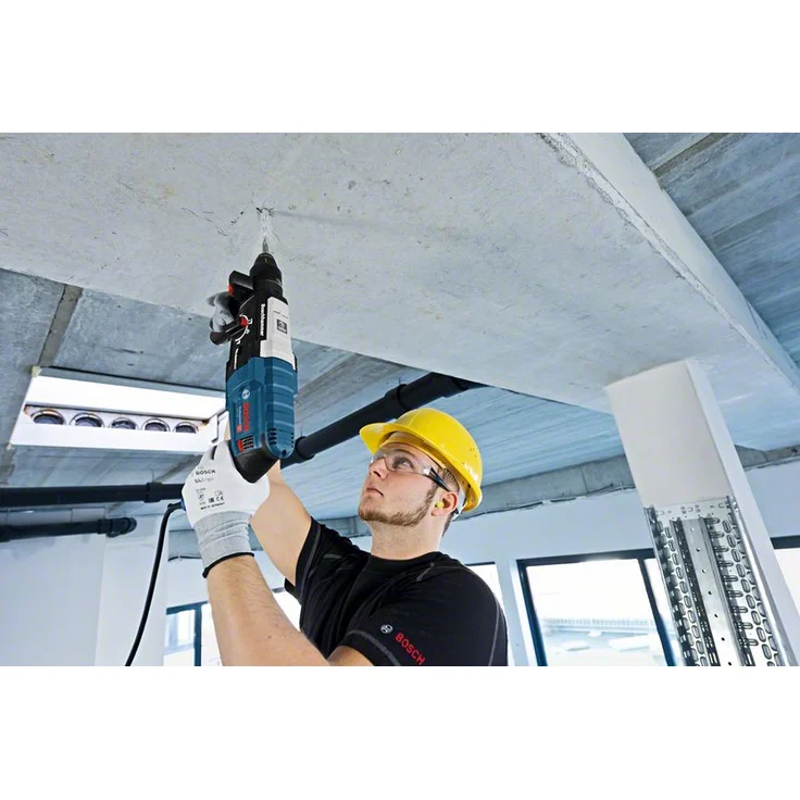 Bosch Professional Bohrhammer GBH 2-28 (880 Watt, mit SDS-Plus Aufnahme, bis 28 mm Bohr-Ø, Rückschlag-Schutz, im Koffer) – Bild 5