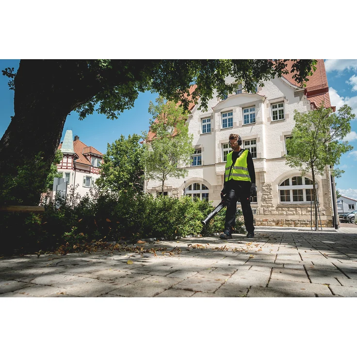 Metabo Akku Laubbläser LB 18 LTX BL (18 Volt, Li-Ion, Tragegurt, gummierter Griff, 150 km/h Luftgeschwindigkeit, bürstenloser Motor) ohne Akku und Ladegerät, im Karton – Bild 8