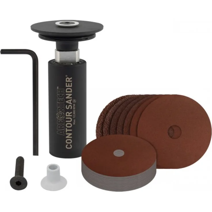 Arbortech Konturschleifer, Exzenterschleifer für Winkelschleifer, Ø 50 mm, Power Carving Holz