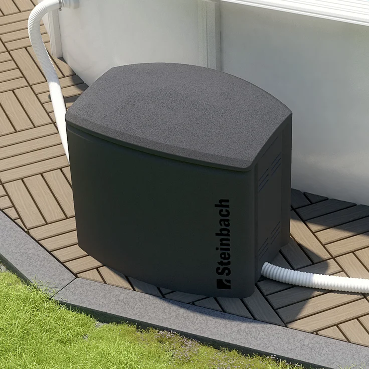 Steinbach Swimming Pool Technikbox, thermo- und geräuschisolierende Pumpenaufbewahrung – Bild 2