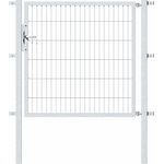 Alberts Einzeltor Flexo mit Zubehör | feuerverzinkt | Breite 125 cm | Höhe 120 cm 
(647131)