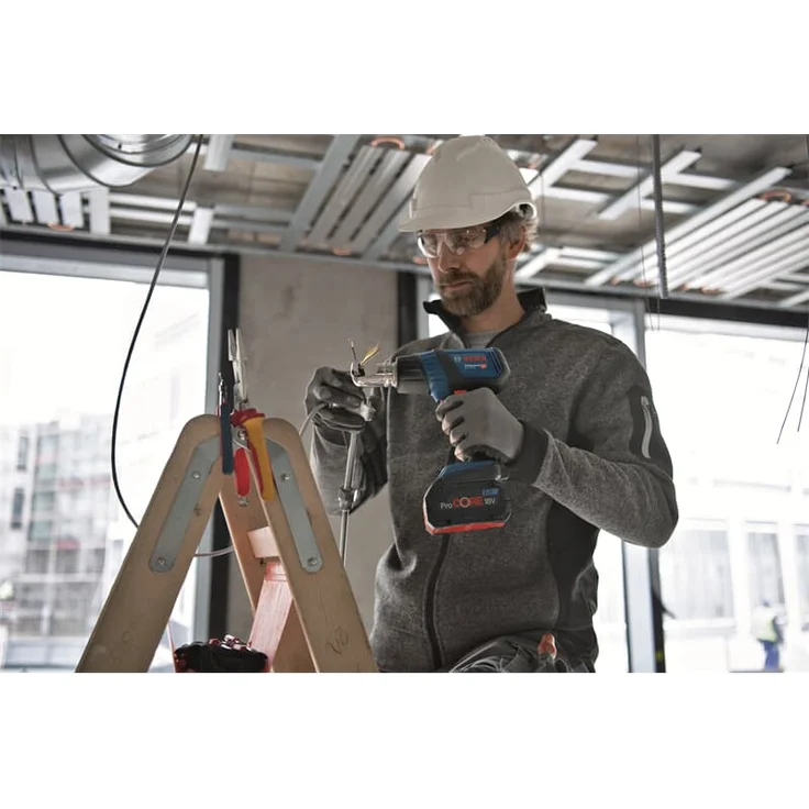 Bosch Professional GHG 18V-50 (L) Akku-Heißluftgebläse solo 300° / 500° (06012A6501) in L-Boxx ohne Akku ohne Ladegerät – Bild 3