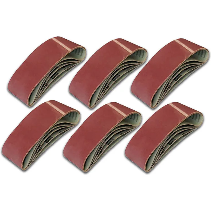 10x Schleifbänder Schleifband 100x560 mm Gewebebänder Korn 120