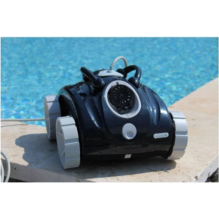 KWAD Poolroboter Xeox Base, für Pools bis 24 m² Fläche 24 V, 16 m³/h Filterleistung, 14 m Kabellänge, 31 cm Arbeitsbreite, 15 m/min, 2 h Laufzeit – Bild 5