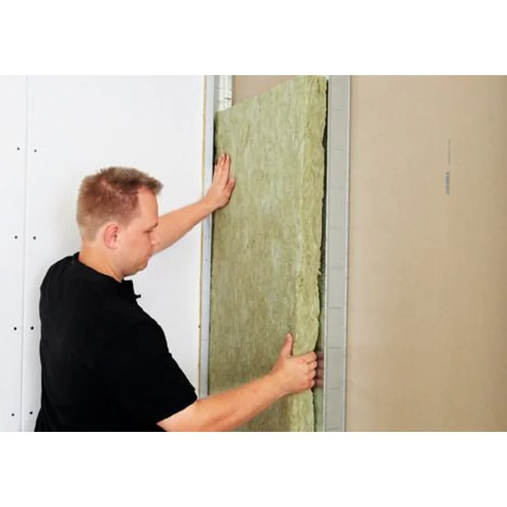 Rockwool Trennwandplatte Sonorock Steinwolle WLG 040 1000 x 625 x 50 mm – Bild 4