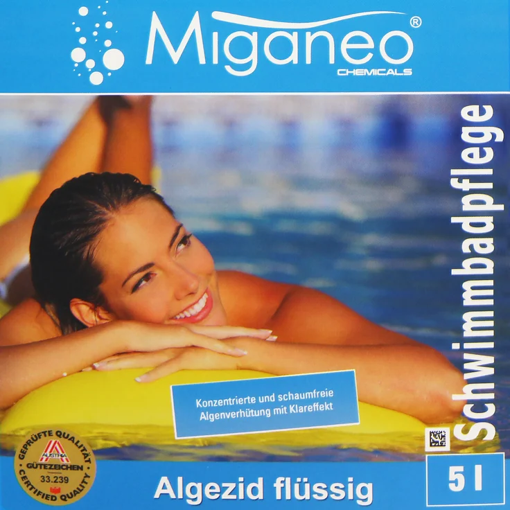 Miganeo 5l Algezid zur Algenvernichtung für Pool – Bild 2