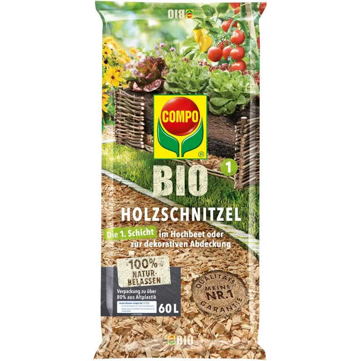 COMPO® BIO Holzschnitzel, 60 l