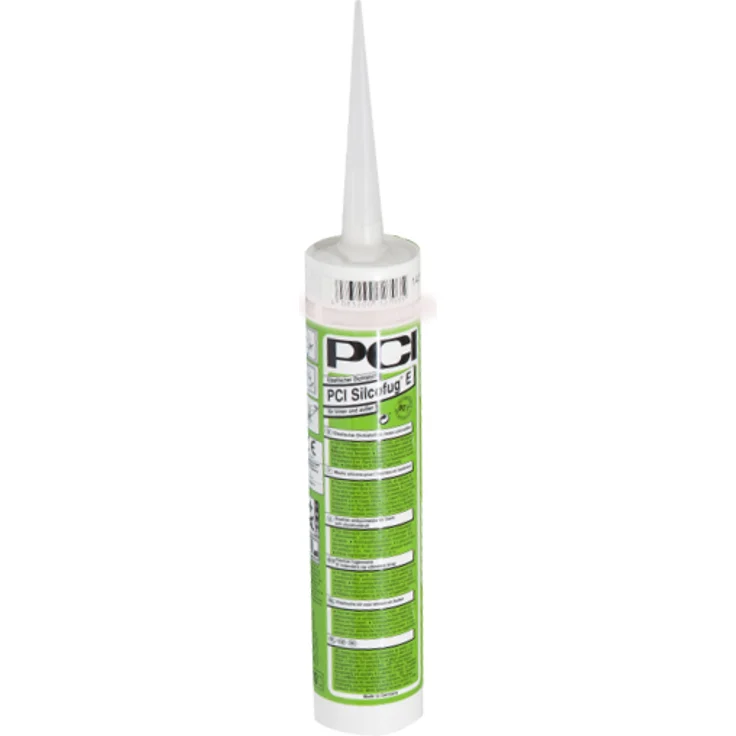 PCI Silcofug  E Elastischer Dichtstoff 310 ml - 16 Silbergrau – Bild 1
