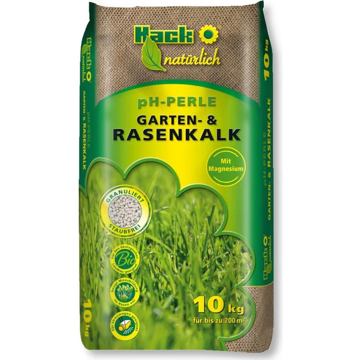 HACK pH-Perle Garten- und Rasenkalk, 10 kg
