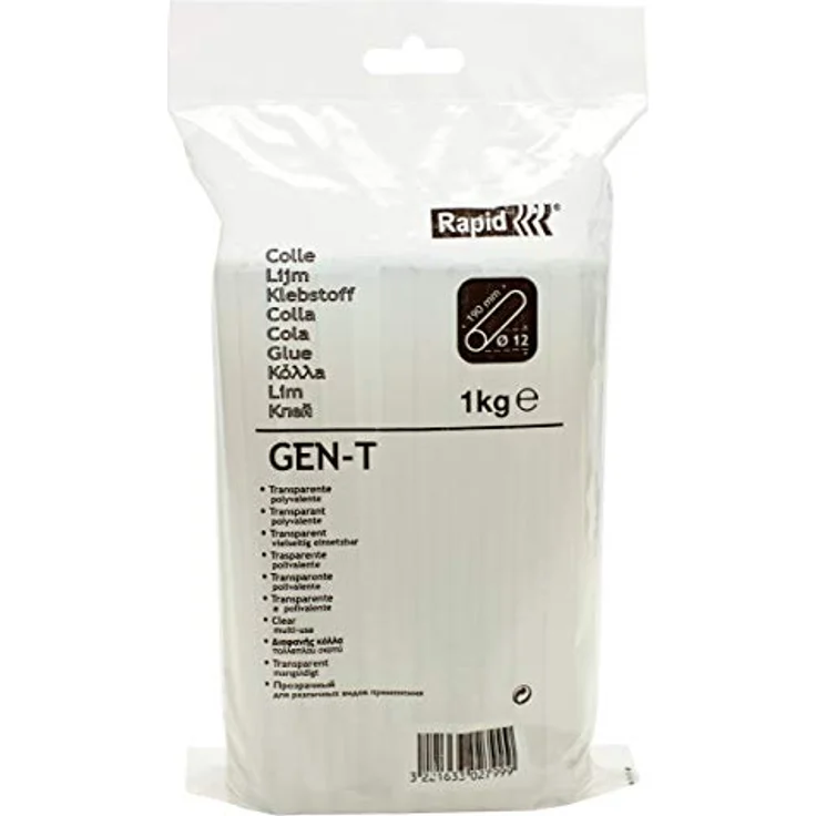 Isaberg Klebestifte für Pistole 1 kg 190 mm Durchmesser 12 mm – Bild 1
