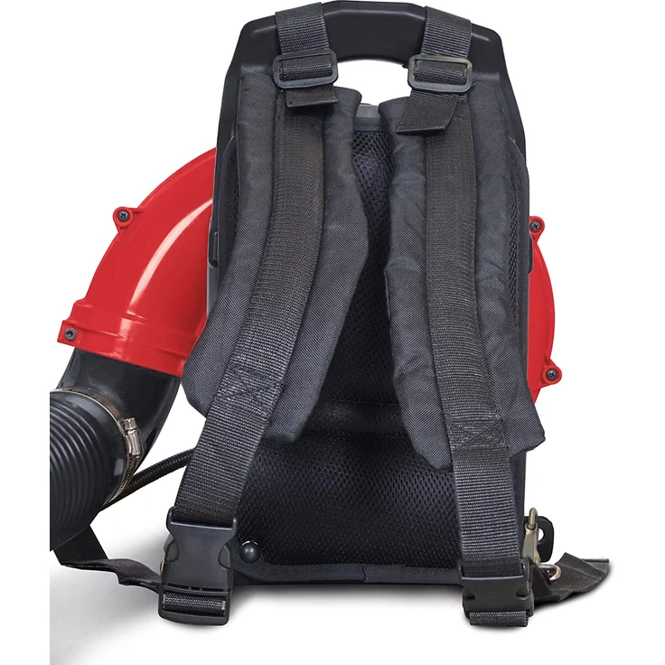 Scheppach Benzin Laubbläser LB5200BP, Anti-Vibrationssystem, 51,7 cm³ 2-Takt-Benzinmotor 1400W, Luftgeschwindigkeit 295 km/h, rückentragbar – Bild 4
