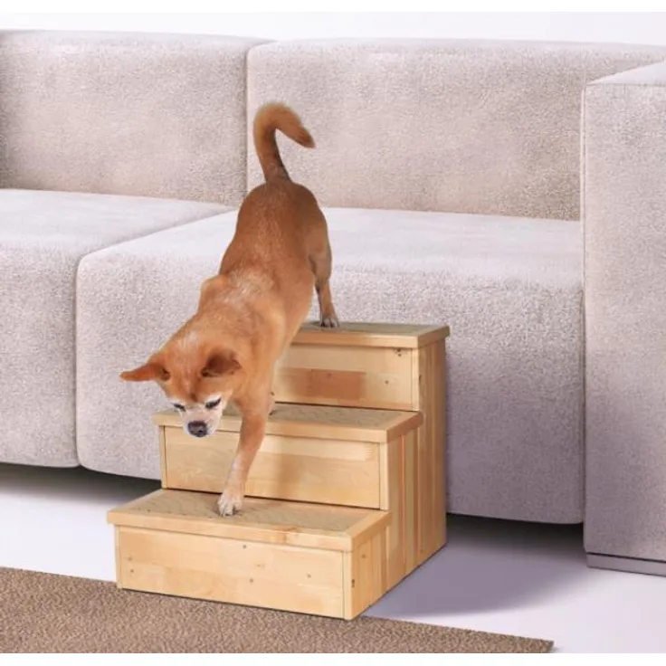 Trixie Treppe PetStair 40 × 38 × 45 cm natur