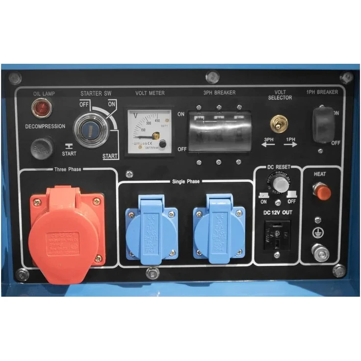 Güde Stromgenerator Diesel Aggregat Stromerzeuger GSE 5501 DSG 230V-400V-12V – Bild 4