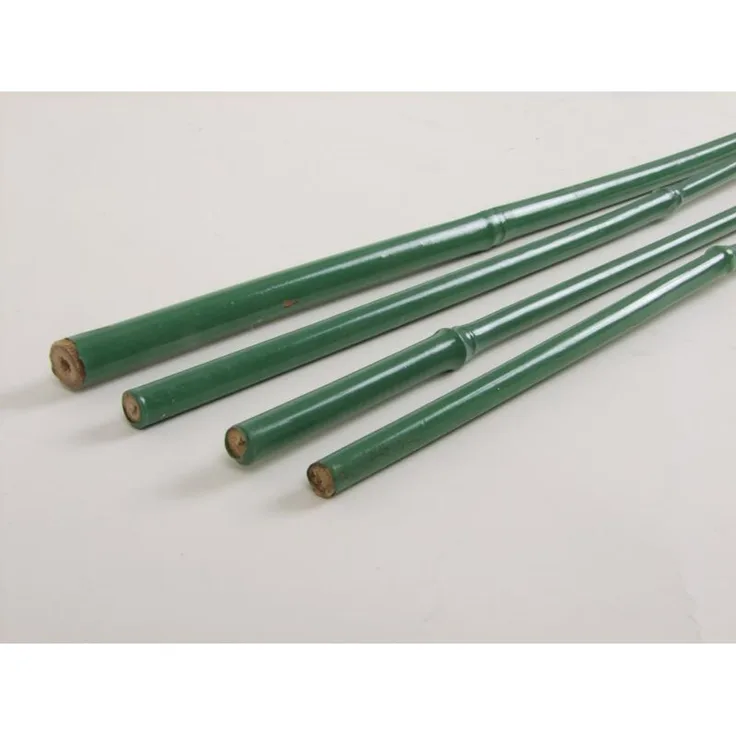 BURI 24 Stück Blumenstab 160 cm Bambus Pflanzenstütze Halter Rankhilfe Garten Außen